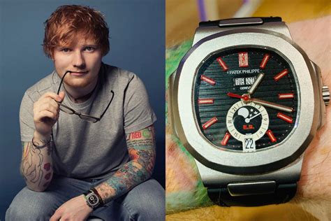 ed sheeran patek philippe|rolex watches ed sheeran.